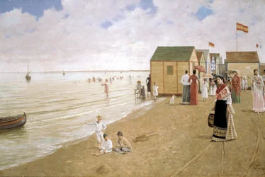 Strand von Sanlúcar de Barrameda, 19. Jahrhundert
