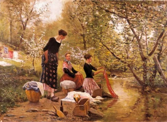 „Die Wäscherinnen“ (1843-1894). 1883