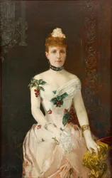 Maria Christina von Österreich 1858-1929, Königin von Spanien, 1888