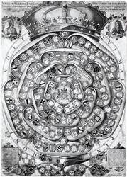 Die Vereinigung der Rosen der Familien Lancaster und York, 1589