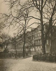 Brunswick Square: Teil von Bloomsburys Boarding-House Land, ca. 1935