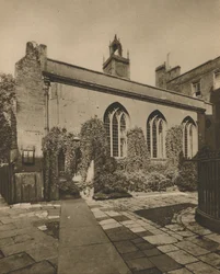 Halle der Gesellschaft von Cliffords Inn, hinter St. Dunstans-In-the-West, um 1935