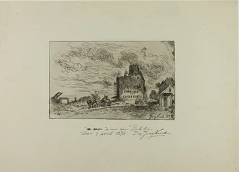Abriss der Rue des Francs-Bourgeois Saint Marcel