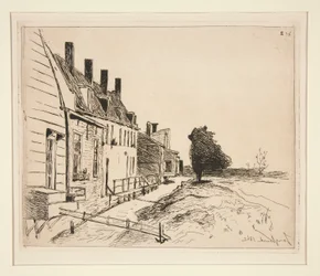 Die Häuser am Kanal