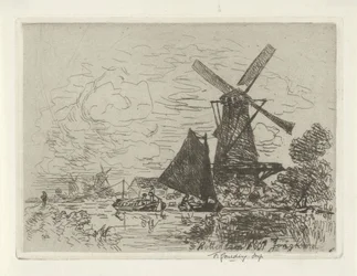 Mühlen bei Rotterdam