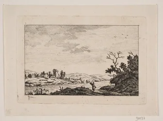 Landschaft mit Fluss