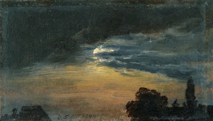 Wolken im Mondlicht