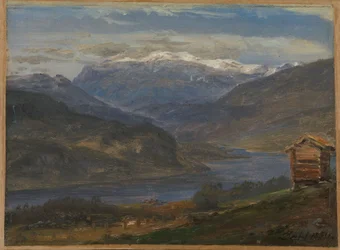 Ansicht von Hjelle in Valdres