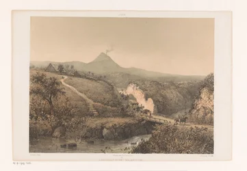 Landschaft in der Nähe von Malang