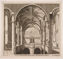 Der obere Umgang in der Schlosskirche Frederiksborg