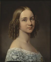 Porträt der Sopranistin Jenny Lind (1820-1887)