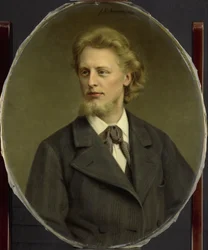 Porträt von Jacques Fabrice Herman Perk