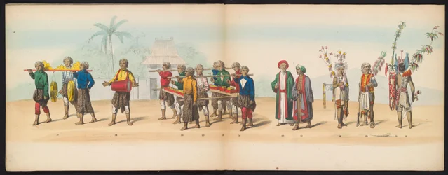 Maskerade der Delfter Studenten, 1857 (Tafel 7)