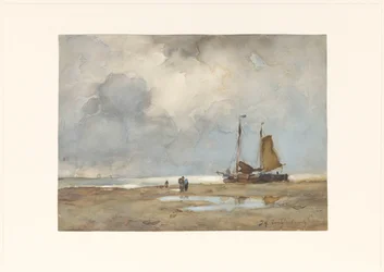 Ansicht am Strand