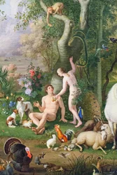Adam und Eva im Garten Eden (Detail aus 3362284)
