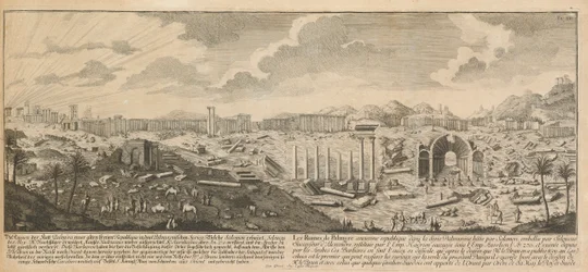 Ruinen von Palmyra, antike Stadt Syriens