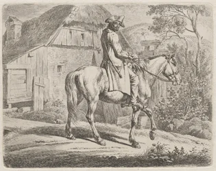 Viehändler zu Pferd
