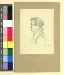 Gustav Karl Börner (1790-1855), Maler