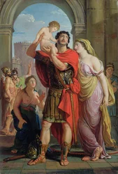 Der Aufbruch des Hektor, 1814-16