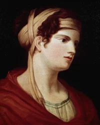 Porträt der Gräfin Therese Brunswick. Gräfin, die Ludwig van Beethoven (1770-1827) für die Mondscheinsonate, Opus 27 Nr. 2, inspirierte. Gemälde von Giovanni Battista (1751-1830), Öl auf Leinwand, frühes 19. Jahrhundert. Geburtshaus von Beethoven, Bonn (De