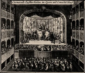Markgrafentheater in Erlangen, 1721