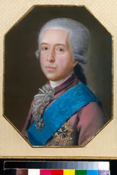 Porträt des Grafen Mikhail Mikhailovitch Golitsyne