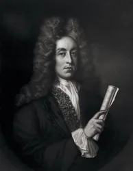 Porträt von Henry Purcell, graviert von George J. Zobel