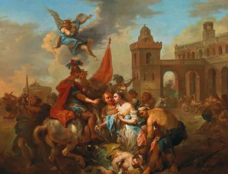 Romulus und Hersilia, ca. 1764-1765