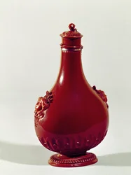 Pilgerflasche, Meissen, ca. 1710