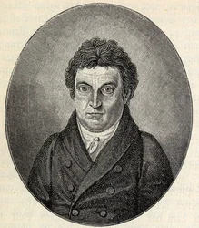 Porträt von Johann Gottlieb Fichte 1762-1814