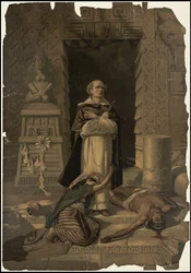 Eine Sammlung von Waldecks Originalkunstwerken von Mesoamerika, Box 22 von 22