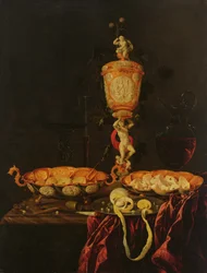Stillleben mit einem Pokal, 1676