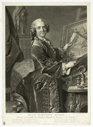 Porträt von Jean Baptiste Massé