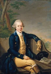 Porträt von Ernst II., Herzog von Sachsen-Gotha-Altenburg, 1745-1804, 1768