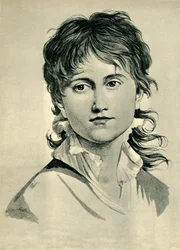Kopf einer jungen Frau, 1804, 1943