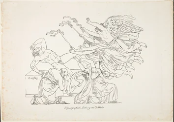Verfolgung des Orestes