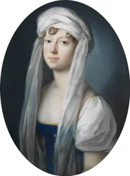 Großfürstin Maria Pawlowna Romanowa von Russland als Erbprinzessin von Sachsen-Weimar-Eisenach im Jahr 1806