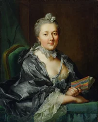 Die zweite Frau des Künstlers, Julie Marianne Pernette, geb. Robert