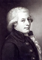Porträt von Wolfgang Amadeus Mozart (1756-91) österreichischer Komponist, graviert von Lazarus Gottlieb Sichling (1812-63)
