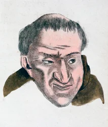 Die Gesichtszüge einer betrügerischen, täuschenden Person, 1808
