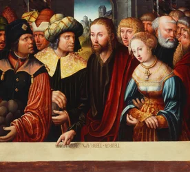 Christus und die Ehebrecherin, ca. 1525