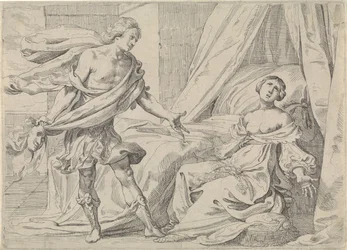 Cephalus gibt sich Procris zu erkennen