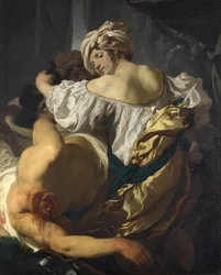 Judith im Zelt des Holofernes, um 1622