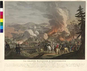 Schlacht bei Slavkov u Brna am 2. Dezember 1805