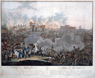 Die Schlacht von Regensburg am 23. April 1809