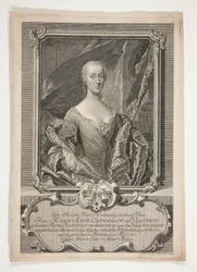 Porträt von Marie Anne Catherine von Veltheim