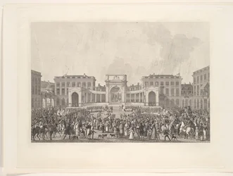 Krönung von König Wilhelm I. in Brüssel, 1815