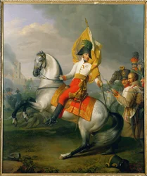Erzherzog Karl, Bruder von Kaiser Franz I./II., Sieger der Schlacht von Aspern gegen Kaiser Napoleon I