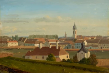 Blick über den Donaukanal zur Leopoldstadt