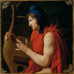 Orpheus am Grabe der Eurydike